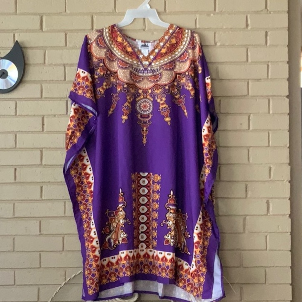 Metropolitan afghan dress size O/S NWOT